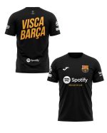 تیشرت بارسلونا طرح Visca Barça کد T044