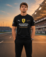 تیشرت فرمول 1 طرح Ferrari Racing کد T004 - Image 2