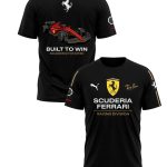 تیشرت فرمول 1 طرح Ferrari Racing کد T004