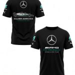 تیشرت فرمول 1 طرح Mercedes کد T006