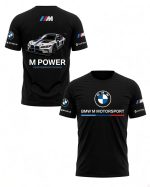 تیشرت موتوراسپرت طرح BMW Power کد T009