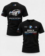 تیشرت موتوراسپرت طرح BMW کد T007
