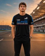تیشرت فرمول 1 طرح Alpine Racing کد T012 - Image 2