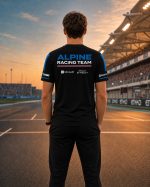 تیشرت فرمول 1 طرح Alpine Racing کد T012 - Image 3