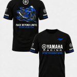 تیشرت موتورسواری طرح Yamaha Racing کد T015