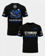 تیشرت موتورسواری طرح Yamaha Racing کد T015