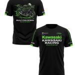 تیشرت موتورسواری طرح Kawasaki کد T017