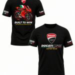تیشرت موتورسواری طرح Ducati Corse کد T024