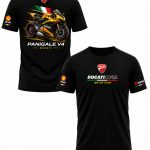 تیشرت موتور طرح Ducati Panigale V4 کد T022